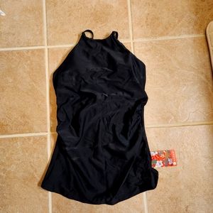 Hapari high neck strap tankini size M